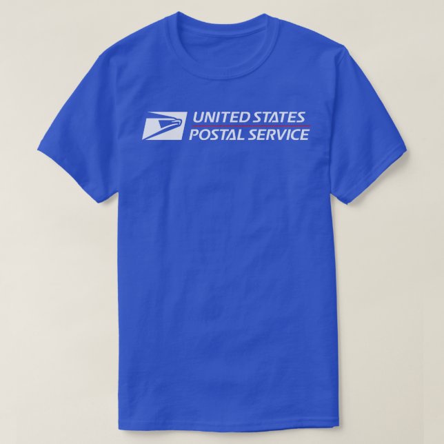Camiseta USPS Estados Unidos Servicio a Niños de Manga Larg (Diseño del anverso)