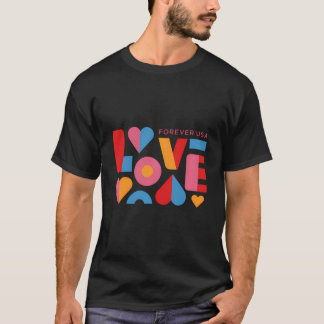 Camiseta Usps For ever Usa Love
