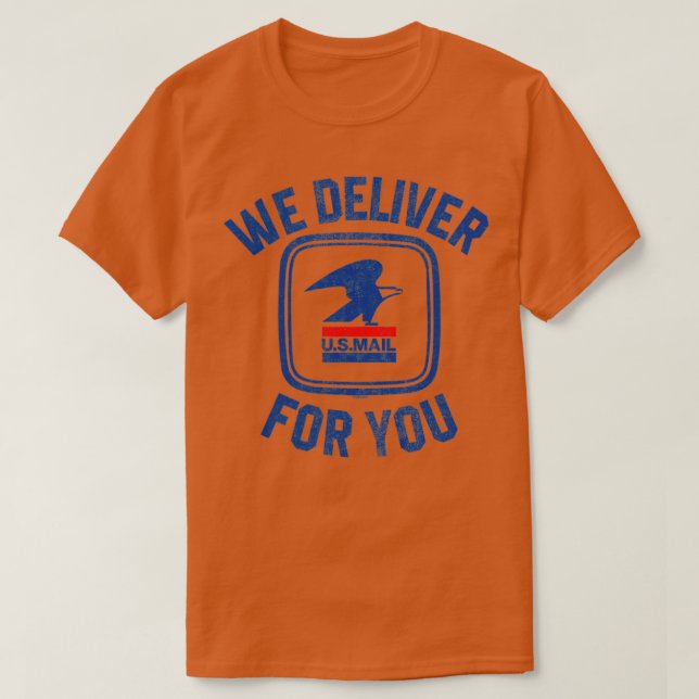 Camiseta USPS que entregamos por usted (Diseño del anverso)