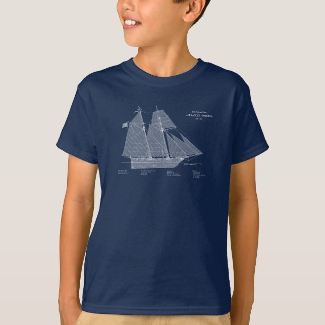 Camiseta USRC Alexander Hamilton - ABD (Anverso)