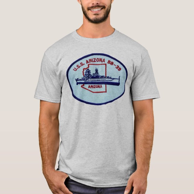 Camiseta USS Arizona (BB-39) (Anverso)
