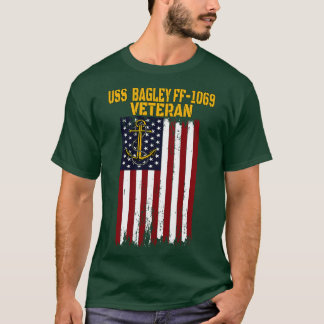 Camiseta USS Bagley FF1069 Frigate Veterans Day Fathers Day