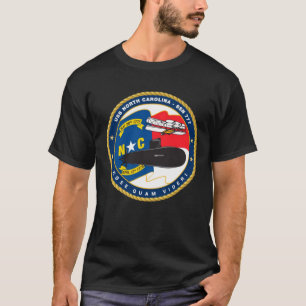 Camiseta USS Carolina del Norte (SSN-777)
