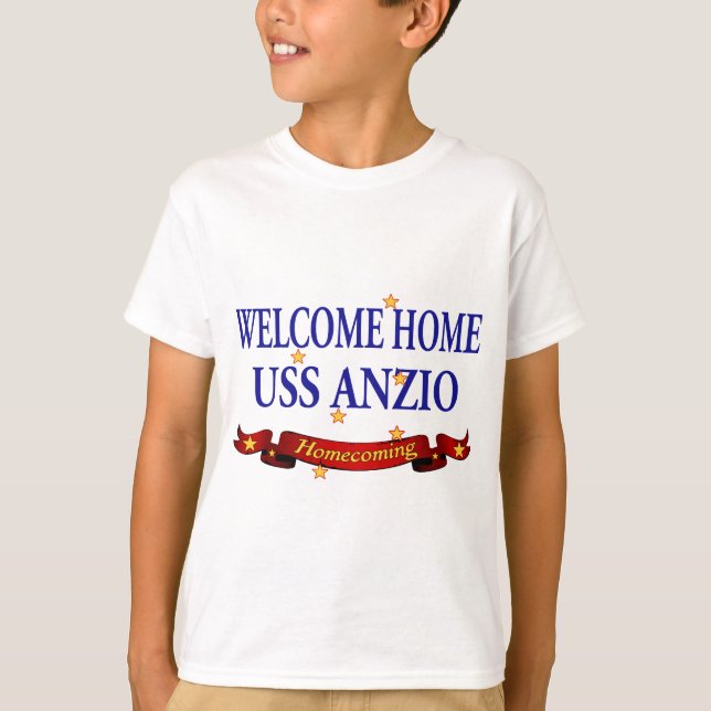Camiseta USS casero agradable Anzio (Anverso)