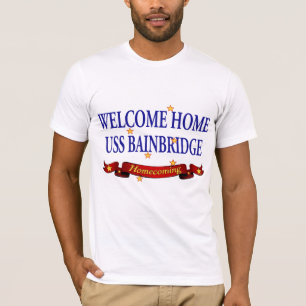 Camiseta USS casero agradable Bainbridge