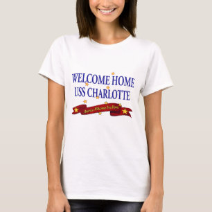Camiseta USS casero agradable Charlotte