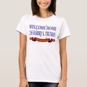 Camiseta USS casero agradable Harry S. Truman