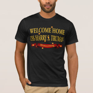 Camiseta USS casero agradable Harry S. Truman