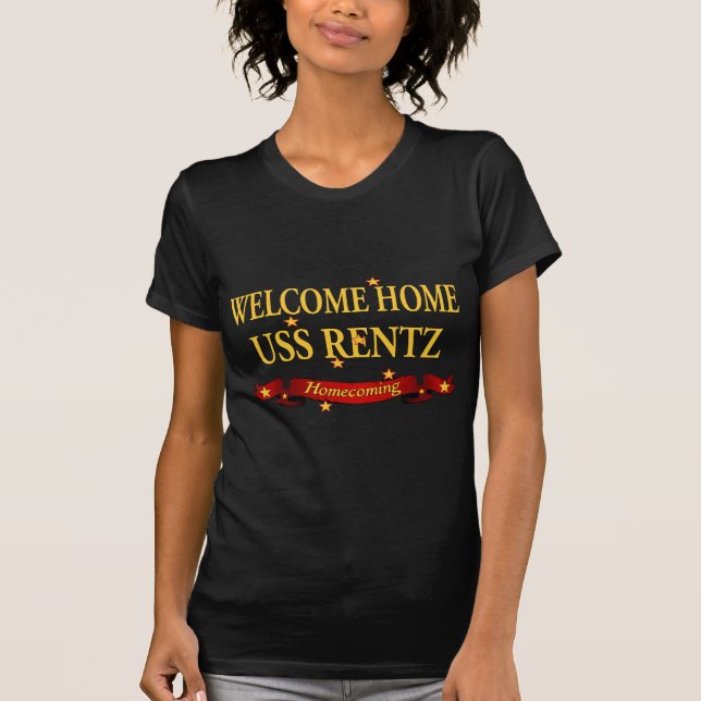 Camiseta USS casero agradable Rentz (Anverso)