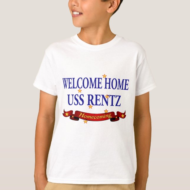 Camiseta USS casero agradable Rentz (Anverso)