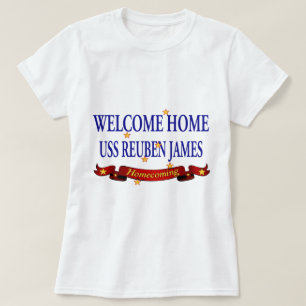 Camiseta USS casero agradable Reuben James
