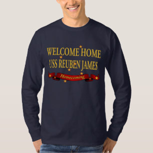 Camiseta USS casero agradable Reuben James