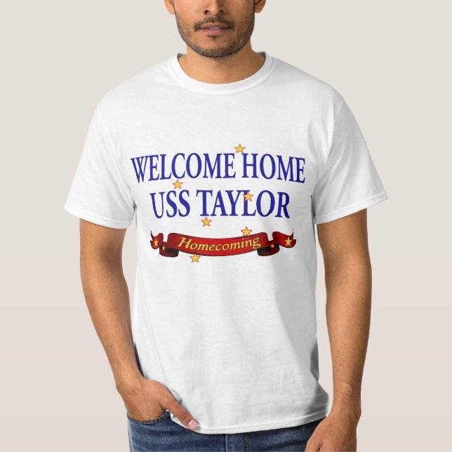 Camiseta USS casero agradable Taylor (Anverso)