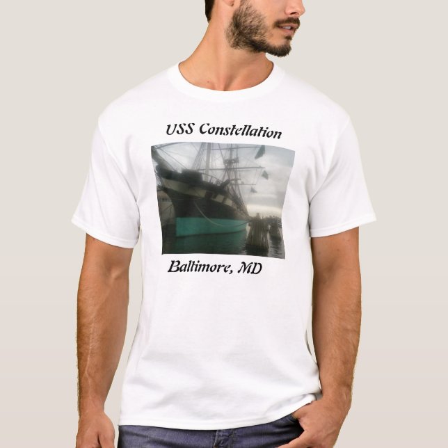 Camiseta USS Constellation (Anverso)