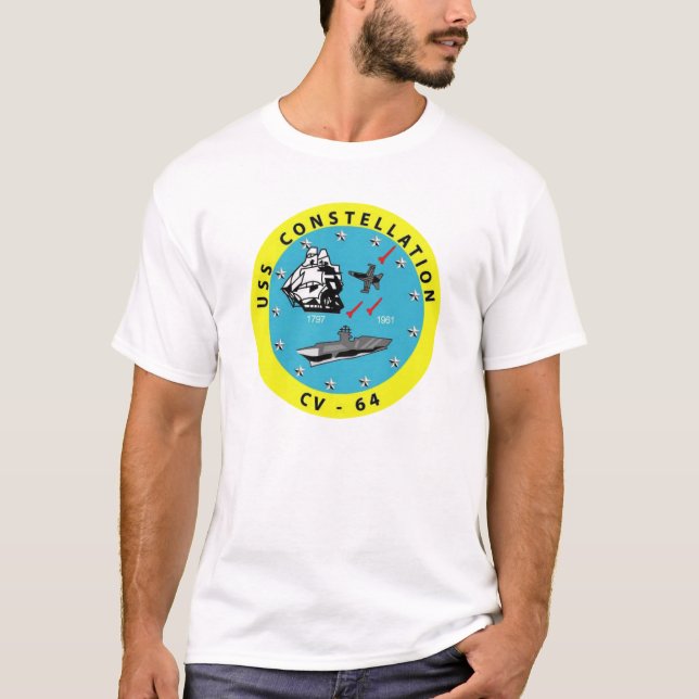 Camiseta USS Constellation CV-64 (Anverso)