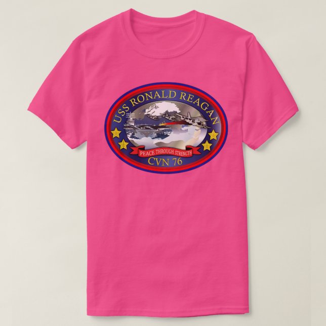 CAMISETA USS CVN (Diseño del anverso)