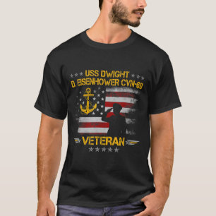 Camiseta USS Dwight D. Eisenhower CVN-69 Portaaviones V
