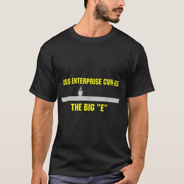 Camiseta USS Enterprise CVN-65 (Anverso)