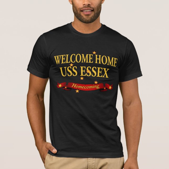 Camiseta USS Essex casero agradable (Anverso)