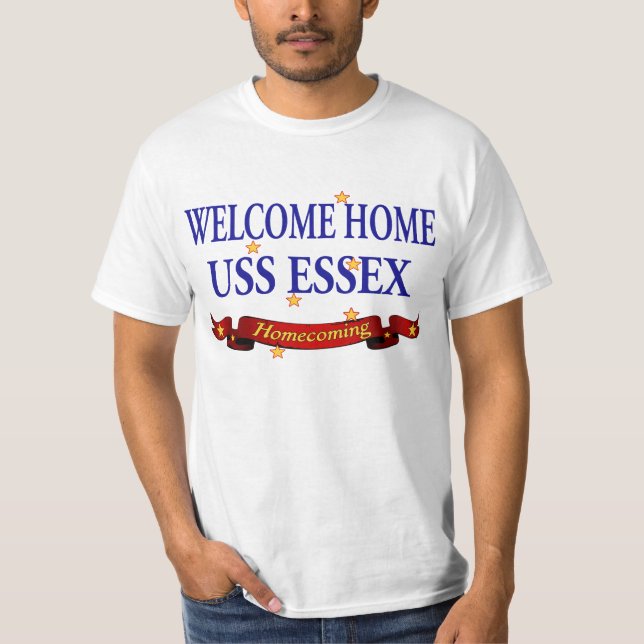 Camiseta USS Essex casero agradable (Anverso)