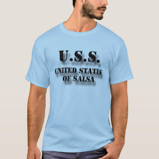 Camiseta USS Estados Unidos de la salsa