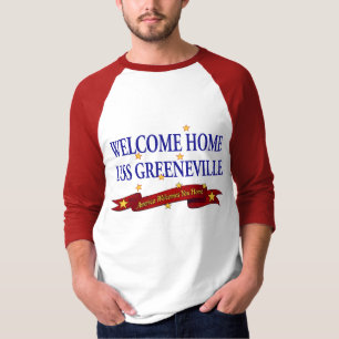 Camiseta USS Greeneville casero agradable
