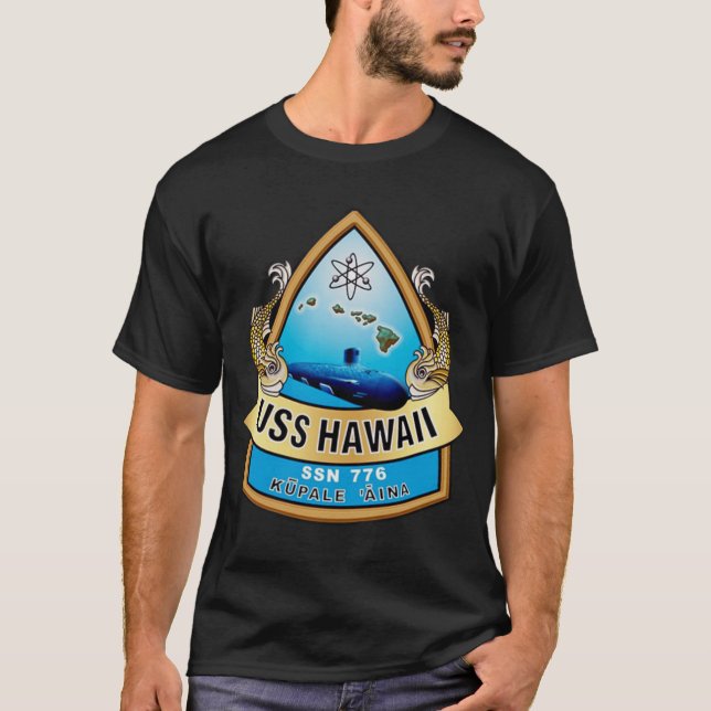 Camiseta USS Hawaii (SSN-776) (Anverso)