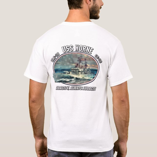Camiseta USS Horne - Audacity T-Shirt (Reverso)
