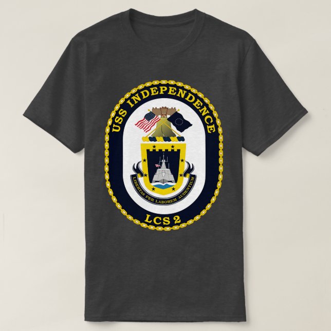 Camiseta USS Independence LCS2 wxt (Diseño del anverso)
