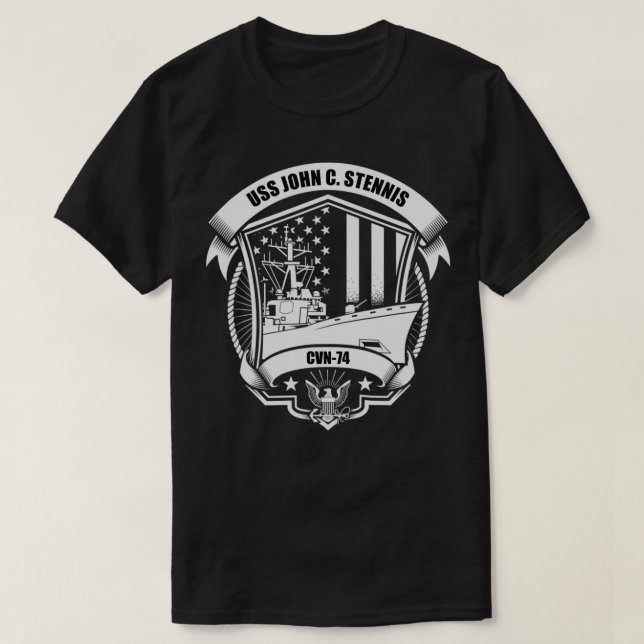 Camiseta USS John C (Diseño del anverso)