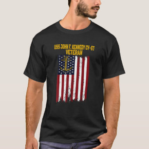 Camiseta USS John F. Kennedy CV-67 Veterano portaaviones