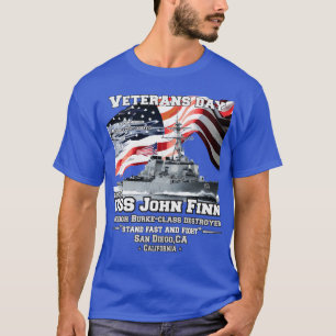 Camiseta USS John Finn Arleigh Burkeclass Destructor