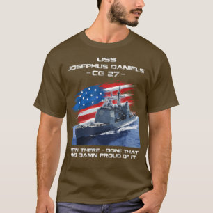 Camiseta USS Josephus Daniels CG27 Class Cruiser American F