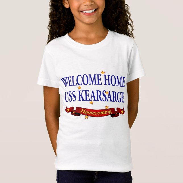 Camiseta USS Kearsarge casero agradable (Anverso)