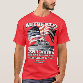 Camiseta USS Lassen DDG82 Veteranos destructores