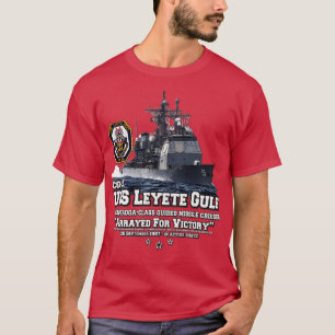 Camiseta USS Leyte Gulf CG55 Navy Cruiser
