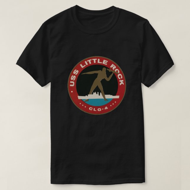 Camiseta USS Little Rock CLG-4 Cruiser  (Diseño del anverso)