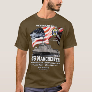 Camiseta USS Manchester Independenceclass litorales de comb
