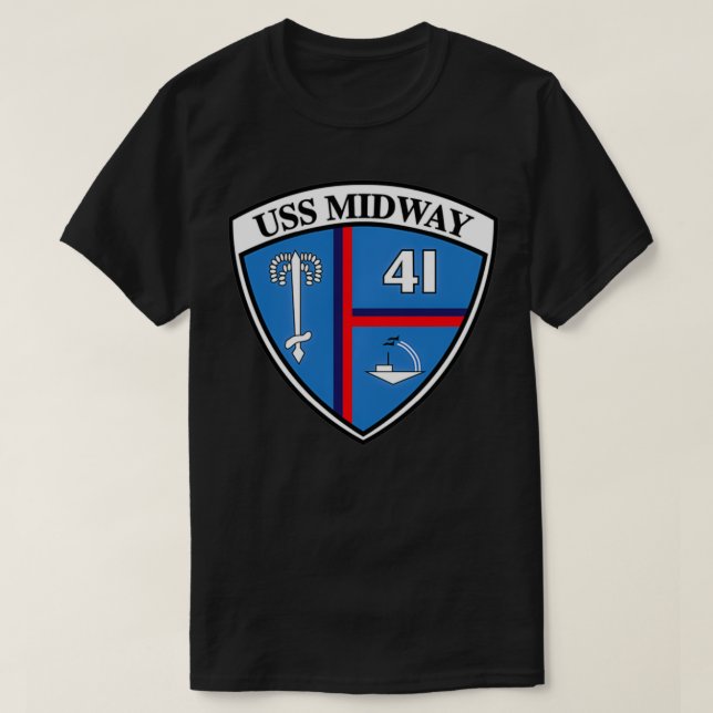 Camiseta USS Midway  (Diseño del anverso)