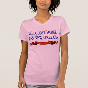 Camiseta USS New Orleans casero agradable