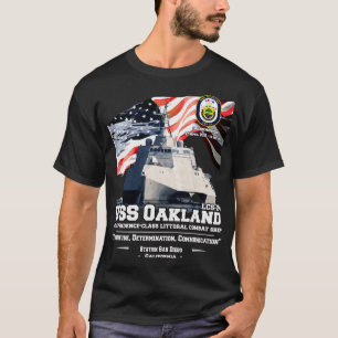 Camiseta USS Oakland LCS24 Coma litoral independiente