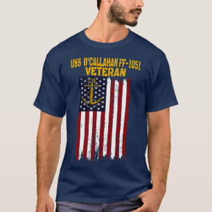 Camiseta USS OCallahan FF1051 Frigate Veterans Day Padres