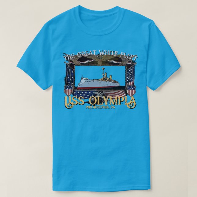 CAMISETA USS OLYMPIA (Diseño del anverso)