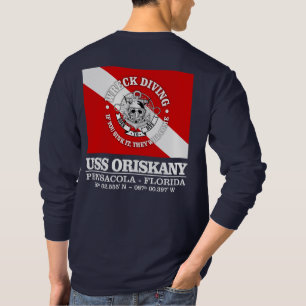 Camiseta USS Oriskany (mejores restos de naufragio)