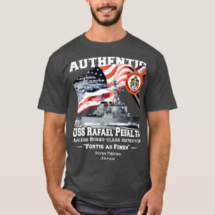 Camiseta USS Rafael Peralta DDG115 Destructor de la Marina