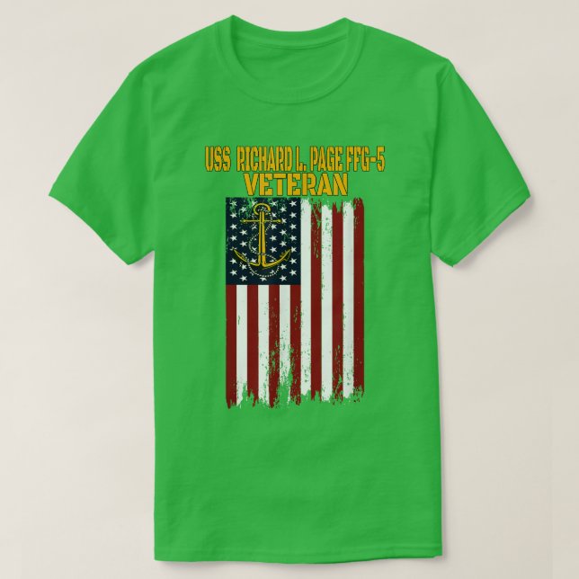 Camiseta USS Richard L  (Diseño del anverso)