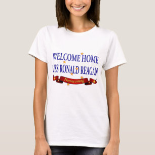 Camiseta USS Ronald Reagan casero agradable