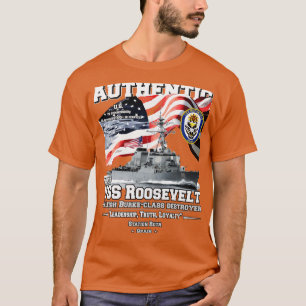 Camiseta USS Roosevelt DDG80 Destroyer