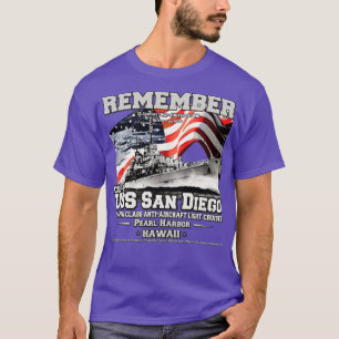 Camiseta USS San Diego CL53 Atlantaclass light cruiser vete