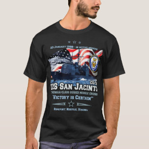 Camiseta USS San Jacinto CG56 Cruiser